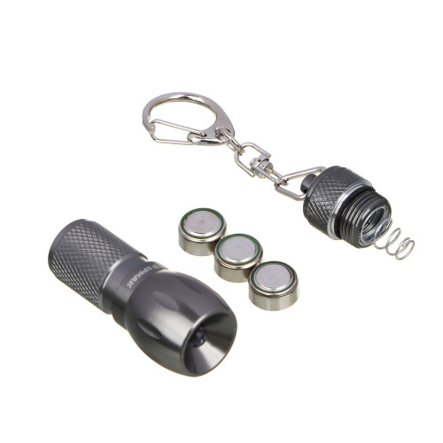 ЕРМАК Фонарик-брелок, 1 LED, 1 режим, 3хLR44, 5,6х2см ЕРМАК
