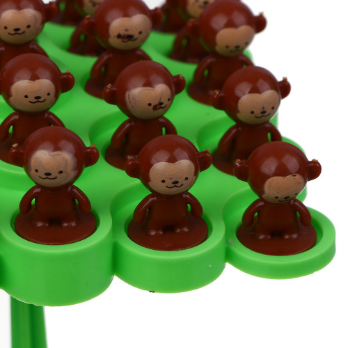 ИГРОЛЕНД Мини игра на равновесие "Веселые обезьянки", 13х22х3см, PP, 2 дизайна ИГРОЛЕНД