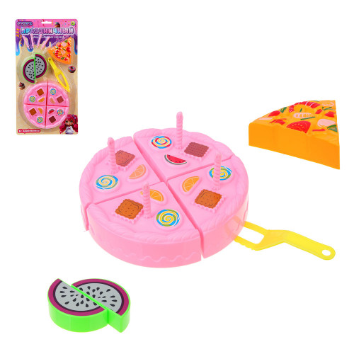 ИГРОЛЕНД Набор продуктов "Праздничный", PP, ABS, 17х3х31,4 см ИГРОЛЕНД