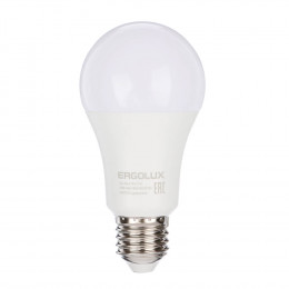 Ergolux LED-A60-17W-E27-4K (Эл.лампа светодиодная ЛОН 17Вт E27 4500K 180-240В), 13180