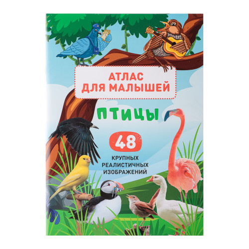 УИД "Атлас для малышей", бумага, 48 стр., 17х24см, 6 дизайнов УИД