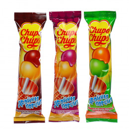 Карамель CHUPA CHUPS Двойная порция ассорти, 16,8 г