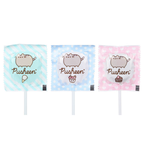 SWEET POPS PUSHEEN Карамель круглая на палочке, 10 г. SWEET POPS