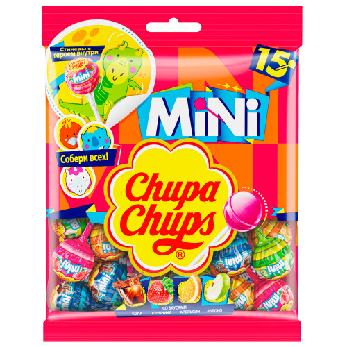 Карамель Chupa Chups Мини, 90 г Chupa Chups