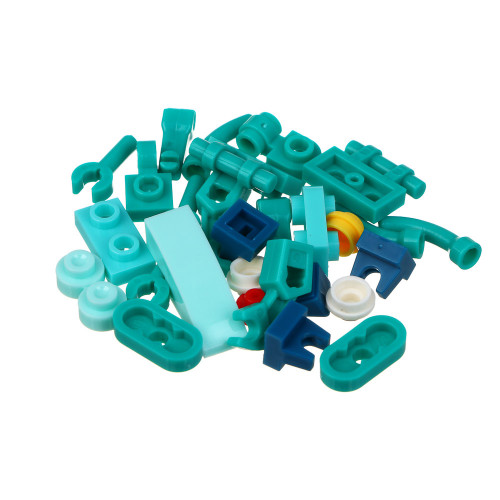 ИГРОЛЕНД Конструктор "Ящерки", от 22 до 33 деталей, РР, 11,8x16x6 см., 6 дизайнов ИГРОЛЕНД
