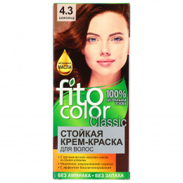 Краска для волос FITO COLOR Classic, 115 мл, тон 4.3 шоколад