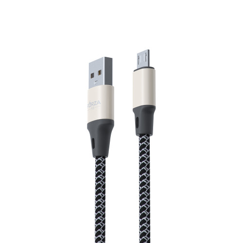 FORZA Кабель для зарядки Футбол Micro USB, 1м, 2А, 2 цвета, пакет FORZA