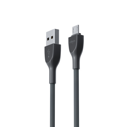 FORZA Кабель для зарядки Акварель Micro USB, 1м, 2А, 4 цвета, пакет FORZA