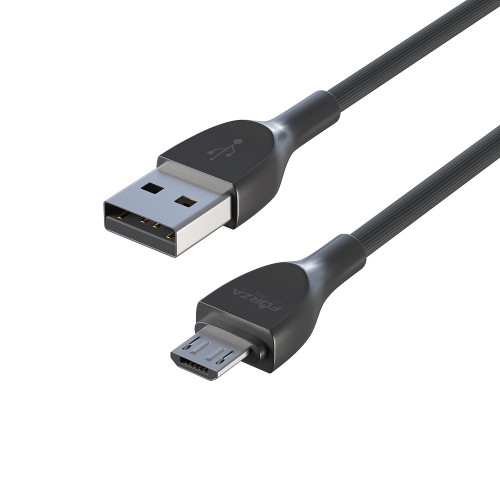 FORZA Кабель для зарядки Акварель Micro USB, 1м, 2А, 4 цвета, пакет FORZA