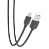 Первая цена Кабель для зарядки Эконом Micro USB, 0,8м, 1A, прорезиненный (производитель не указан)