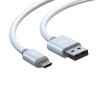 FORZA Кабель для зарядки Флоренция Micro USB, 1.5м, 1.5А, тканевая оплётка, 3 цвета, пакет FORZA