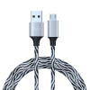 FORZA Кабель для зарядки Серпантин Micro USB, 1м, 1.5А, тканевая оплётка, 4 цвета, пакет FORZA