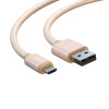 FORZA Кабель для зарядки Флоренция Micro USB, 1.5м, 1.5А, тканевая оплётка, 3 цвета, пакет FORZA