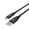 FORZA Кабель для зарядки Атлас microUSB, 1,5м, 1.5А, 7,5W, тканевый, 3 цвета FORZA