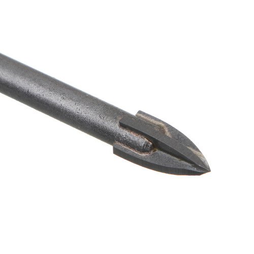 ЕРМАК Сверло по кафелю, керамике, стеклу, с четырьмя режущими лезвиями, шестигранный хвостовик, 6 мм ЕРМАК