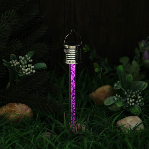 INBLOOM Фонарь на солн.батарее 21.8x3см, 1LED, RGB, 1x 1.2V 40mAh NI-MH, пластик, акрил INBLOOM