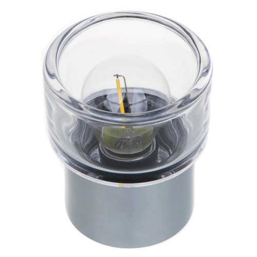 Светильник LED, 8х8х6 см, металл, стекло, 2xААА (производитель не указан)