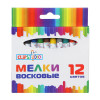 ClipStudio Мелки восковые 12 цветов, 7,8см, на органической основе, в картонной коробке с подвесом ClipStudio