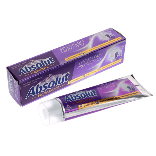 Зубная паста ABSOLUT Professional system gum protection, туба, 110г ABSOLUT