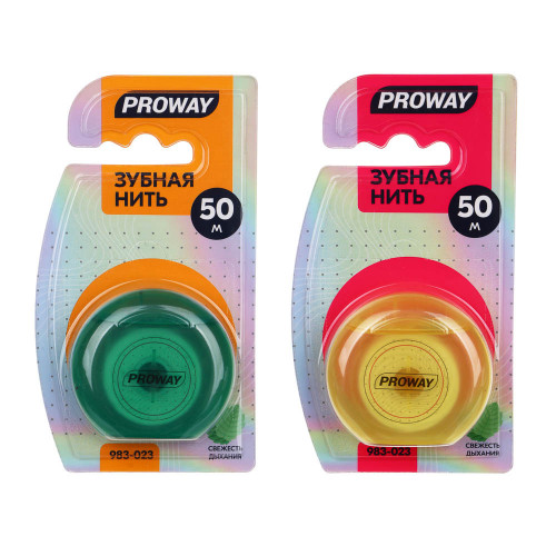 PROWAY Зубная нить, 50м PROWAY