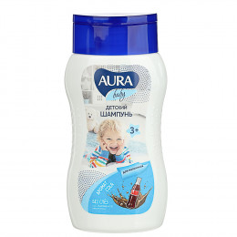 Шампунь детский AURA Baby для мальчиков 3+, 200мл