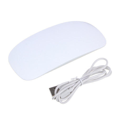 ЮL Лампа-мини UV/LED с USB проводом, 13,1х6,7х1,9см, 6W, пластик, белая ЮL