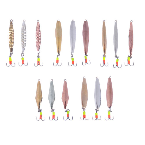 AZOR FISHING Блесна зимняя "Змейка" с чертиком на цепочке, 5 видов AZOR FISHING