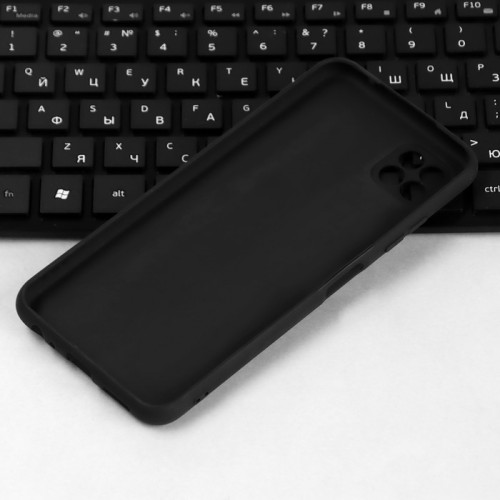 Чехол TFN, для телефона Samsung A22, силиконовый, черный TFN