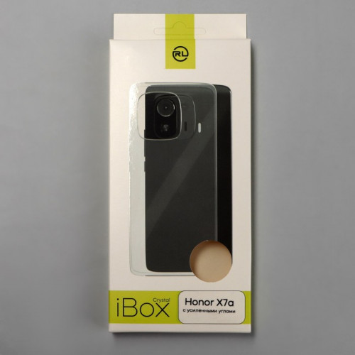 Чехол iBox Case, для телефона Honor X7a, силиконовый, противоударный (производитель не указан)