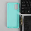 Чехол PERO, для телефона Samsung M52, силиконовый, бирюзовый PERO