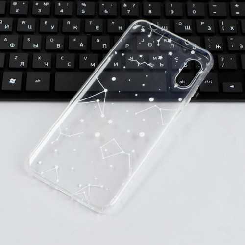 Чехол iBox Art, для телефона Xiaomi Redmi 9A, силиконовый, прозрачный, созвездие iBox