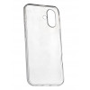 Чехол Luazon для iPhone 16 Plus, силиконовый, прозрачный (производитель не указан)