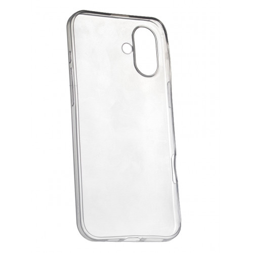 Чехол Luazon для iPhone 16 Plus, силиконовый, прозрачный (производитель не указан)