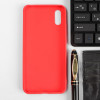 Чехол Red Line Ultimate, для телефона Xiaomi Redmi 9A, силиконовый, красный Red Line