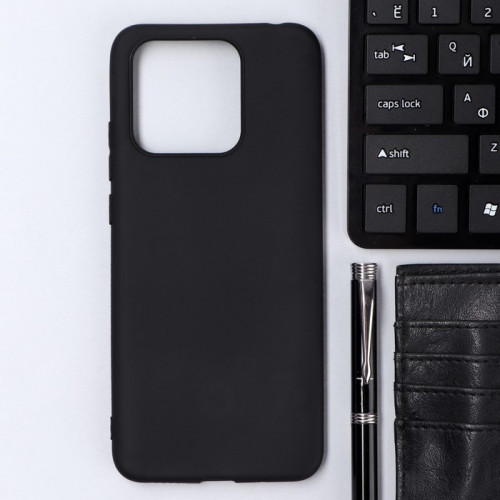 Чехол Innovation, для Xiaomi Redmi 10C, силиконовый, матовый, черный Innovation
