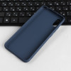 Чехол PERO, для телефона Xiaomi Redmi 9A, силиконовый, синий PERO