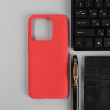 Чехол PERO, для телефона Xiaomi Redmi 10A, силиконовый, красный PERO