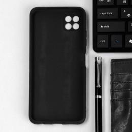 Чехол TFN, для телефона Samsung A22, силиконовый, черный