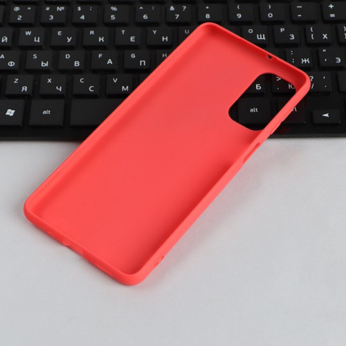 Чехол PERO, для телефона Samsung M52, силиконовый, красный PERO