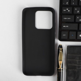 Чехол PERO, для телефона Xiaomi Redmi 10A, силиконовый, черный