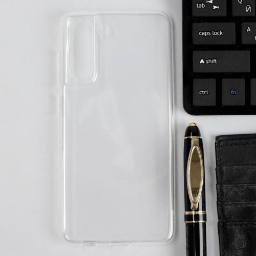 Чехол iBox Crystal, для телефона Samsung Galaxy S21 FE, силиконовый, прозрачный iBox