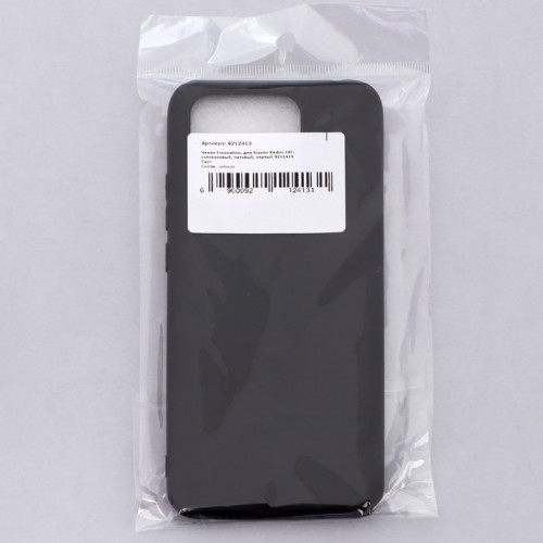 Чехол Innovation, для Xiaomi Redmi 10C, силиконовый, матовый, черный Innovation