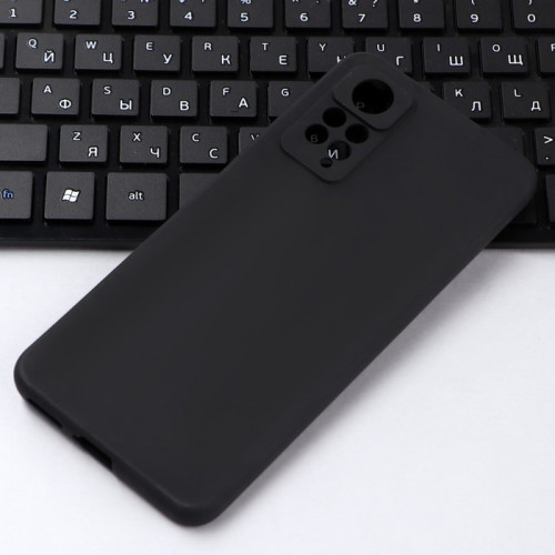 Чехол Innovation, для Xiaomi Redmi Note 11 Pro, силиконовый, матовый, черный Innovation
