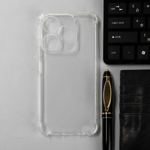 Чехол iBox Case, для телефона Tecno Spark 10c, силиконовый, противоударный (производитель не указан)