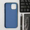Чехол LuazON для телефона iPhone 12 Pro Max, Soft-touch силикон, синий Luazon Home