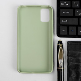 Чехол Red Line Ultimate, для телефона Itel A17, силиконовый, оливковый