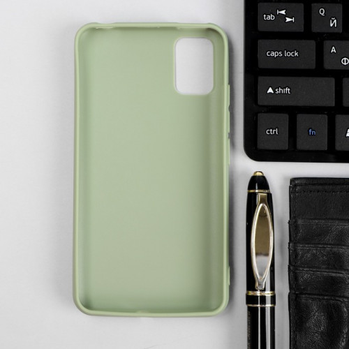 Чехол Red Line Ultimate, для телефона Itel A17, силиконовый, оливковый Red Line