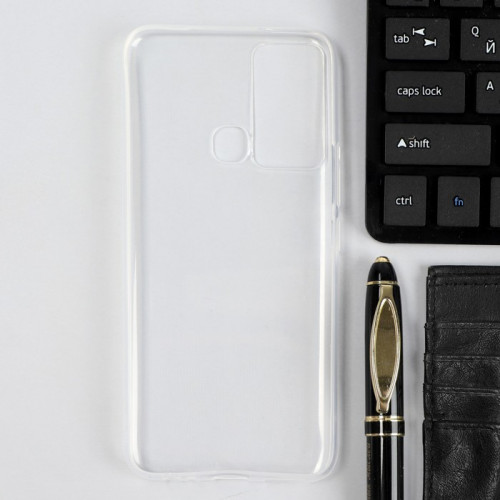 Чехол iBox Crystal, для телефона Infinix HOT 12i, силиконовый, прозрачный iBox