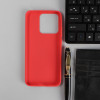 Чехол PERO, для телефона Xiaomi Redmi 10A, силиконовый, красный PERO