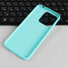 Чехол PERO, для телефона Xiaomi Redmi 10A, силиконовый, бирюзовый PERO